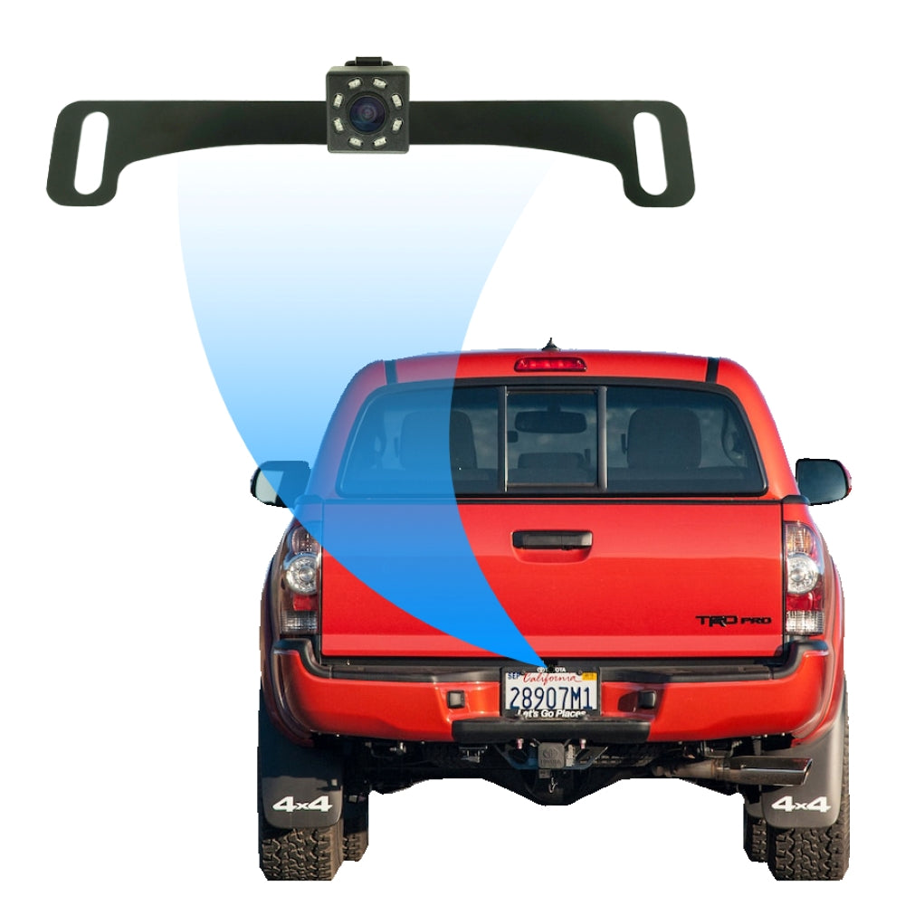 Master Tailgaters License Plate Backup Camera with Night Vision