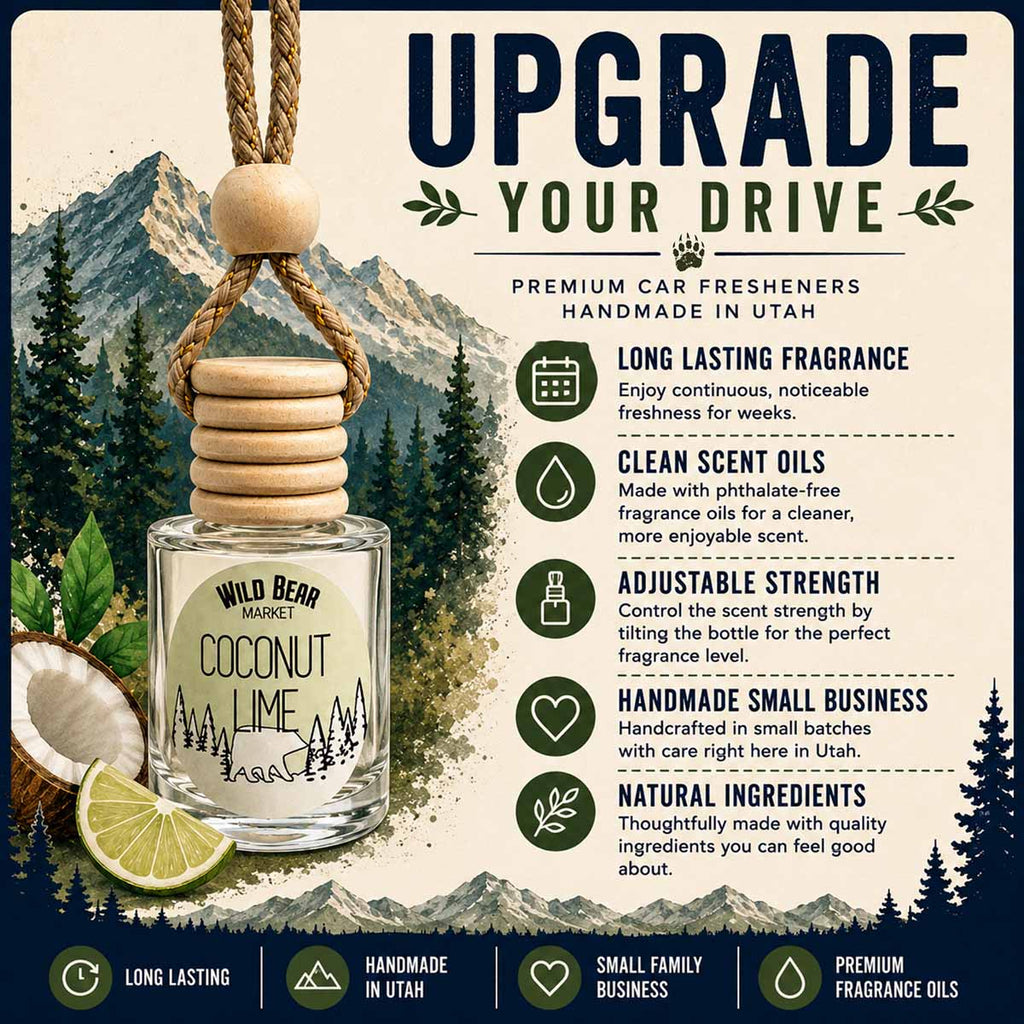 Coconut Lime Car Freshener
