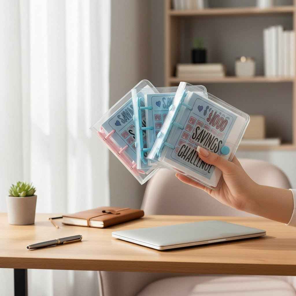 $1,000 Savings Challenge Binder
