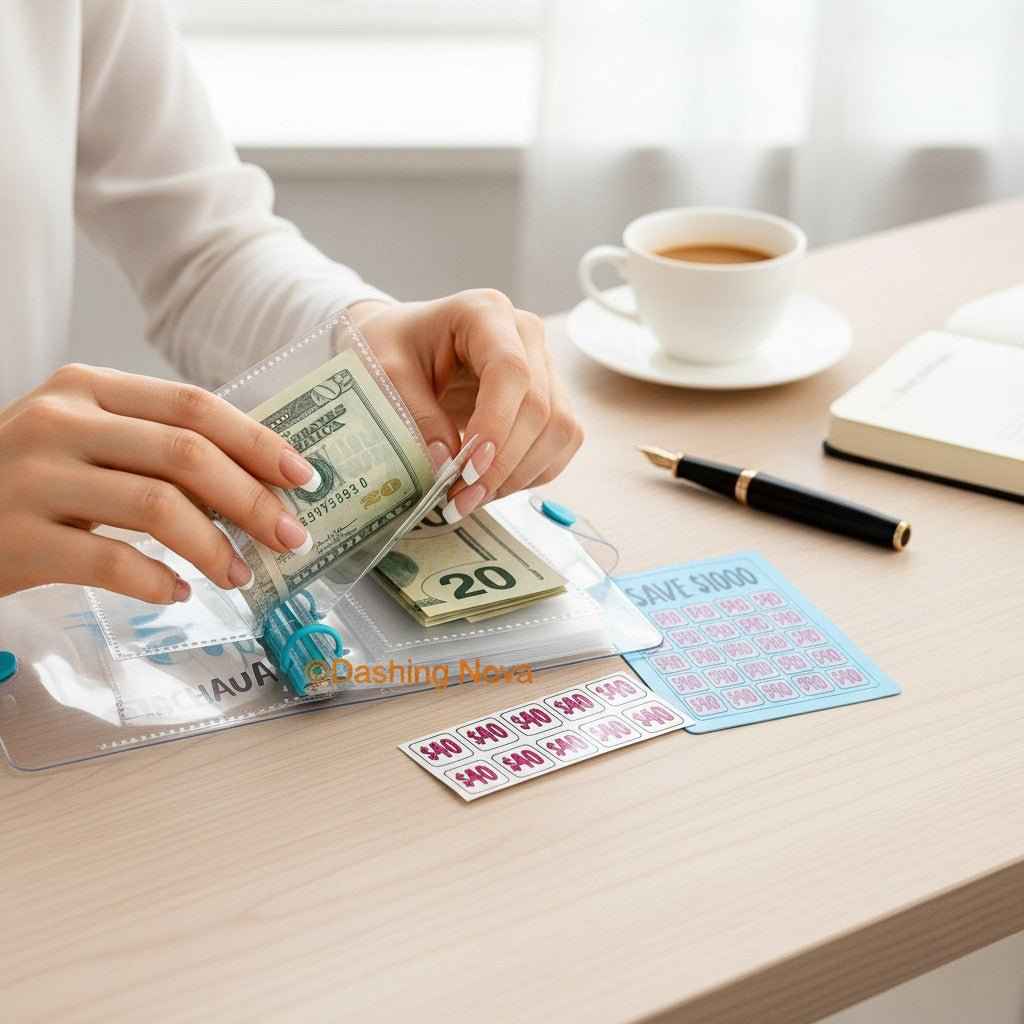 $1,000 Savings Challenge Binder