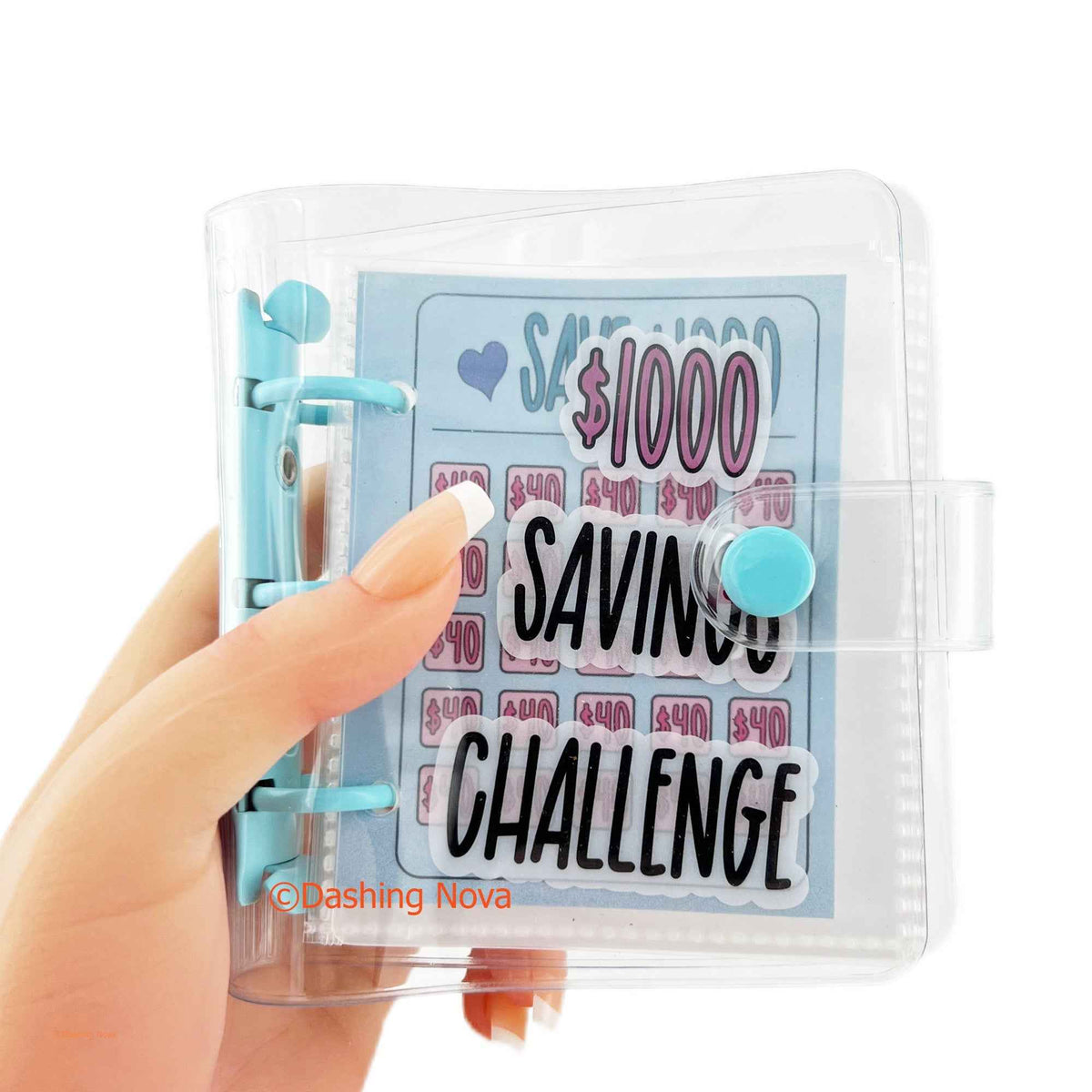 $1,000 Savings Challenge Binder
