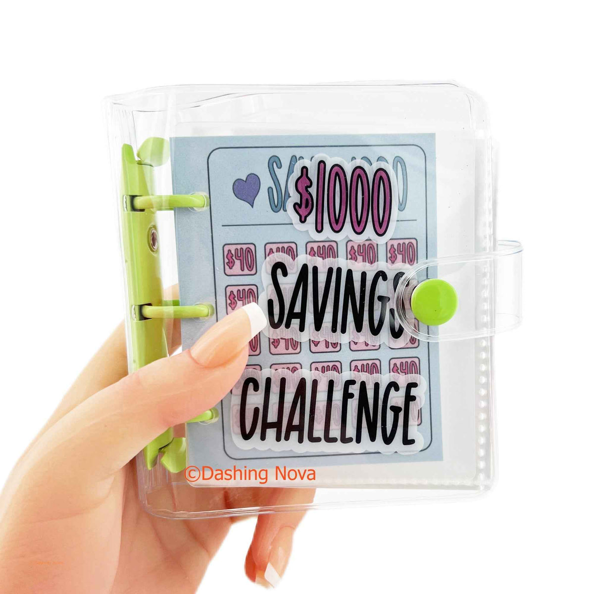 $1,000 Savings Challenge Binder