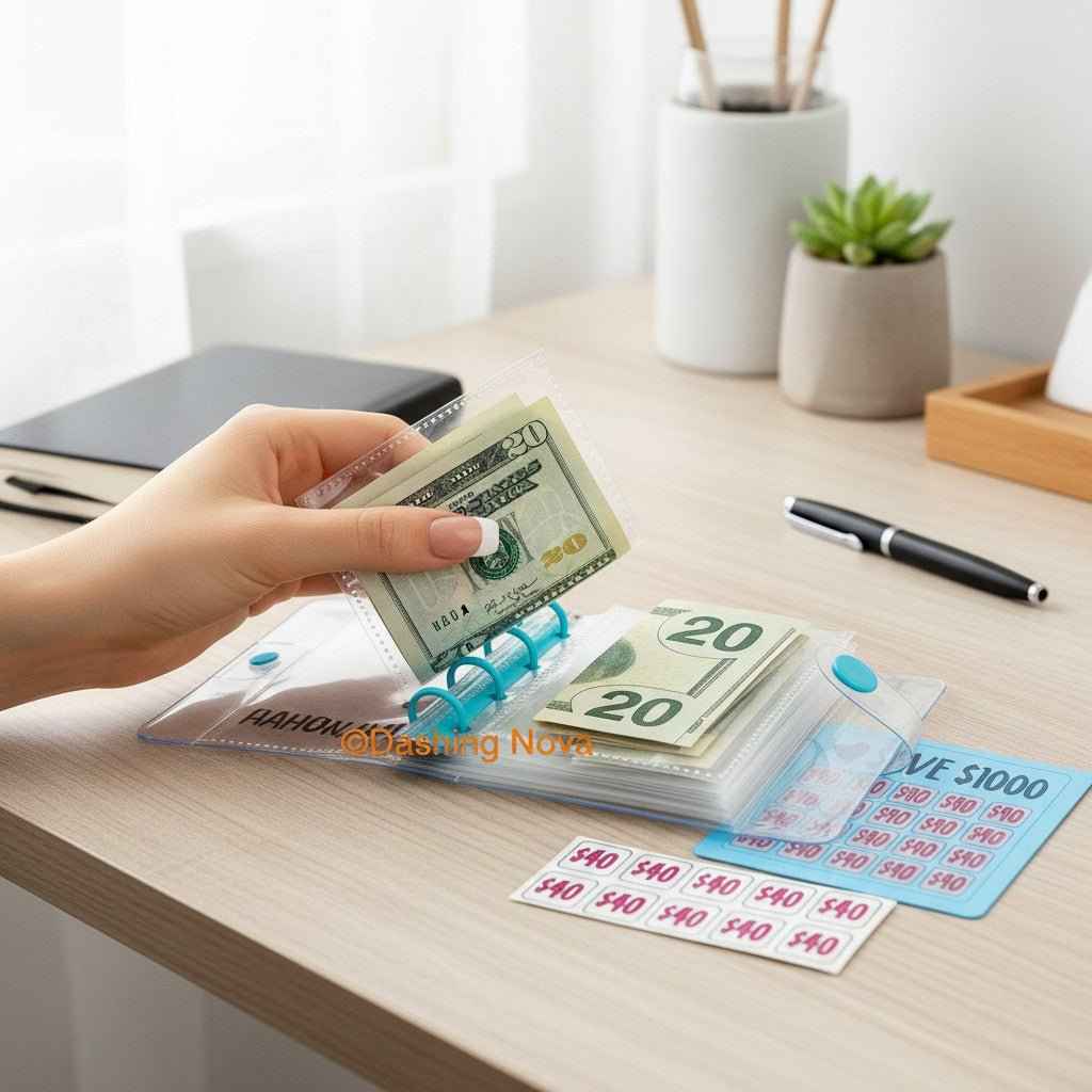 $1,000 Savings Challenge Binder