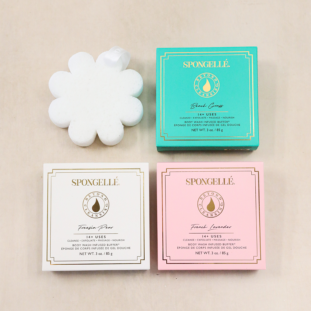 Fresh Boxed Flower Body Wash Buffer Gift Set | Spongellé