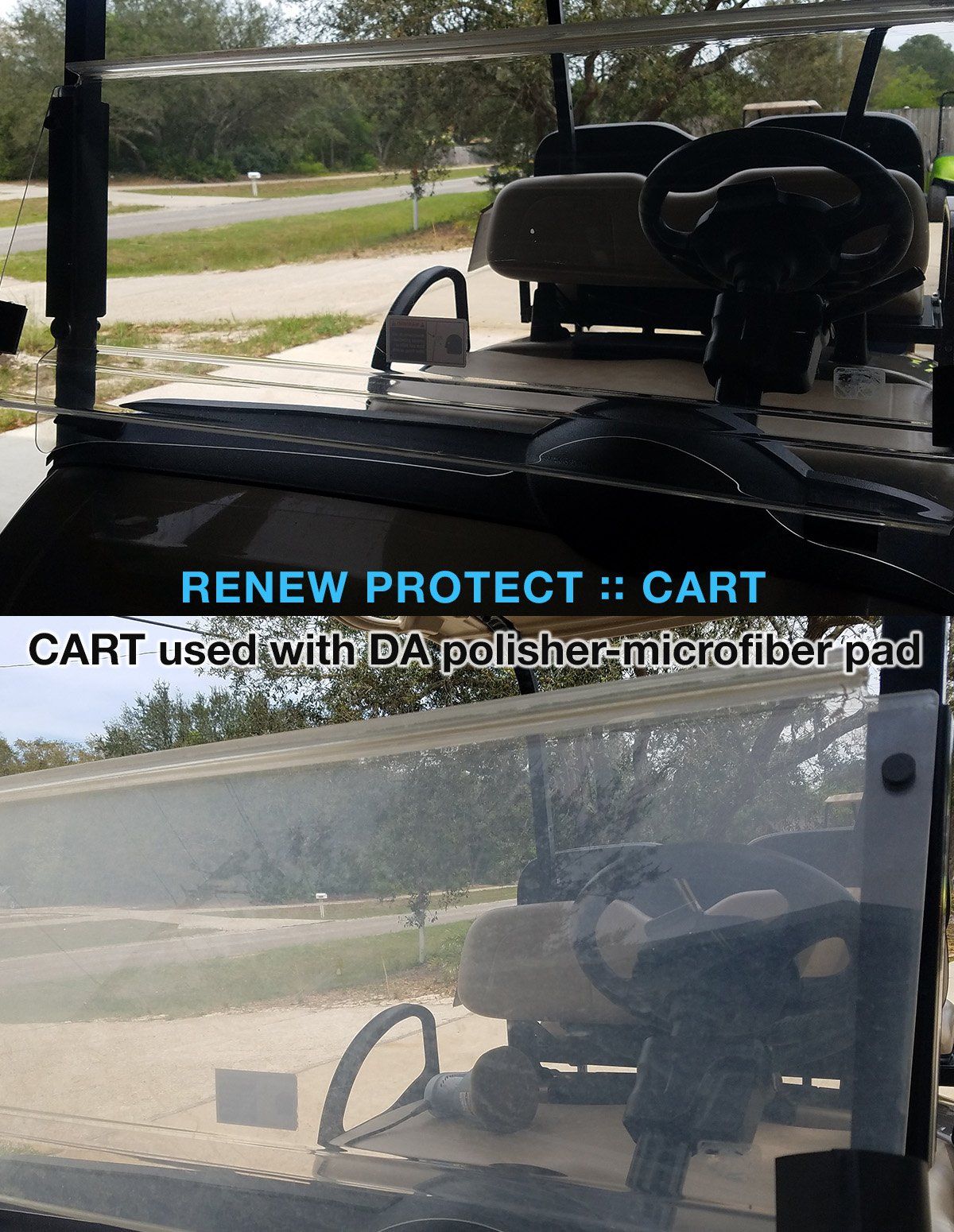 Golf Cart & RV One-Step Ceramic Hybrid Polish & Sealer