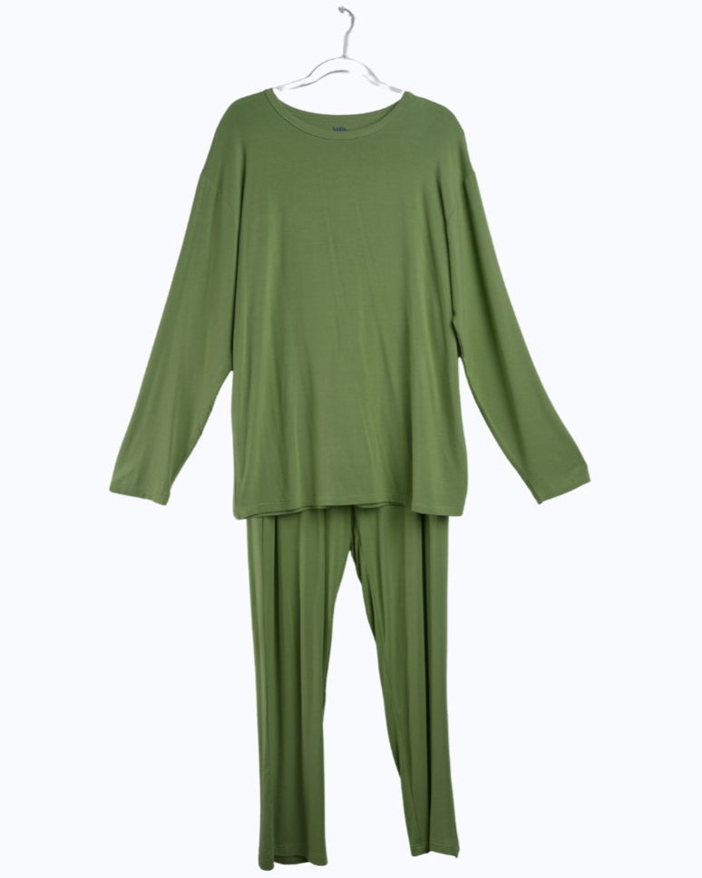 Men's Matching Family Christmas Pajamas – Green
