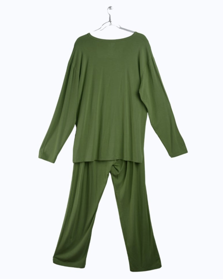 Men's Matching Family Christmas Pajamas – Green