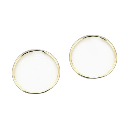 14K Gold Filled 26mm Large Hoop Earrings for Women