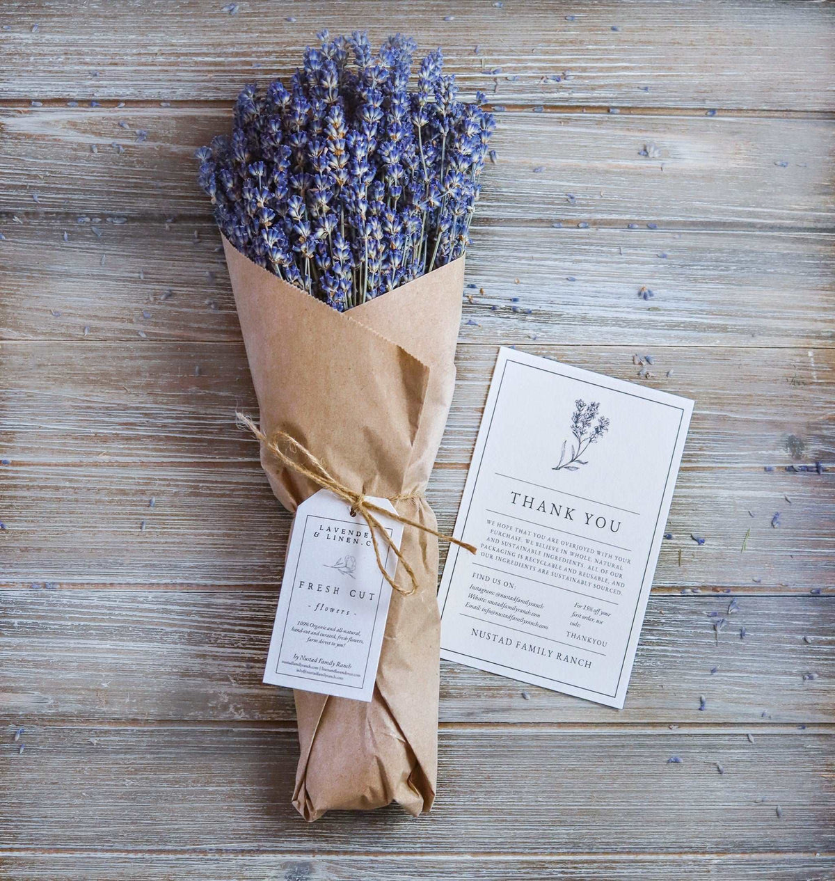 Dried California Lavender Bundle