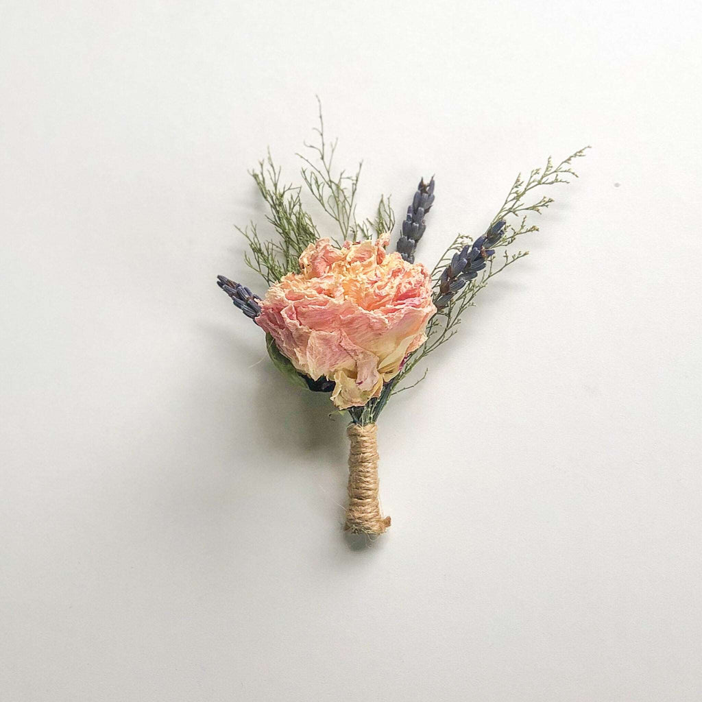 Dried Flower Bouquet – Peony, Larkspur, Lavender & Oats