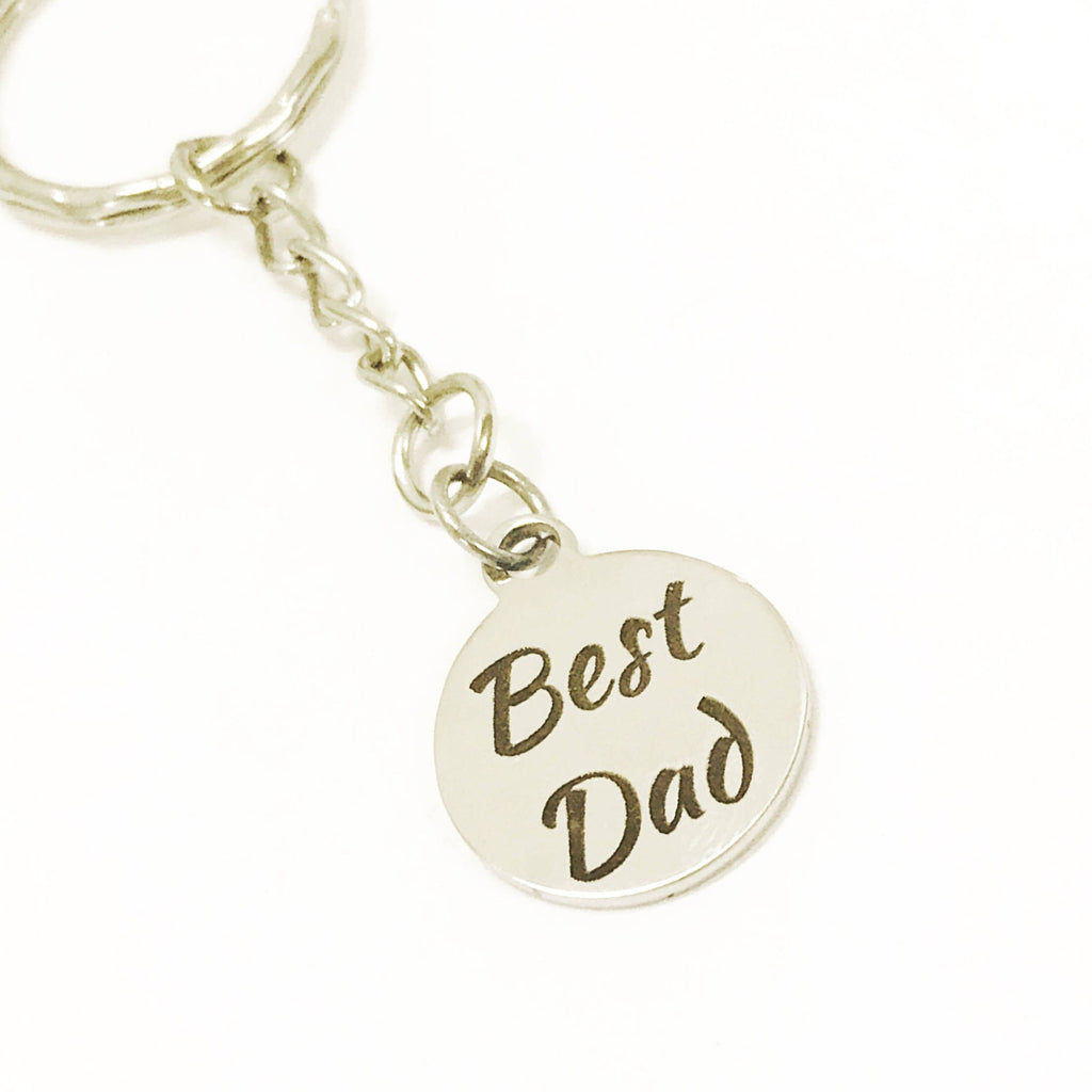 Best Dad Keychain
