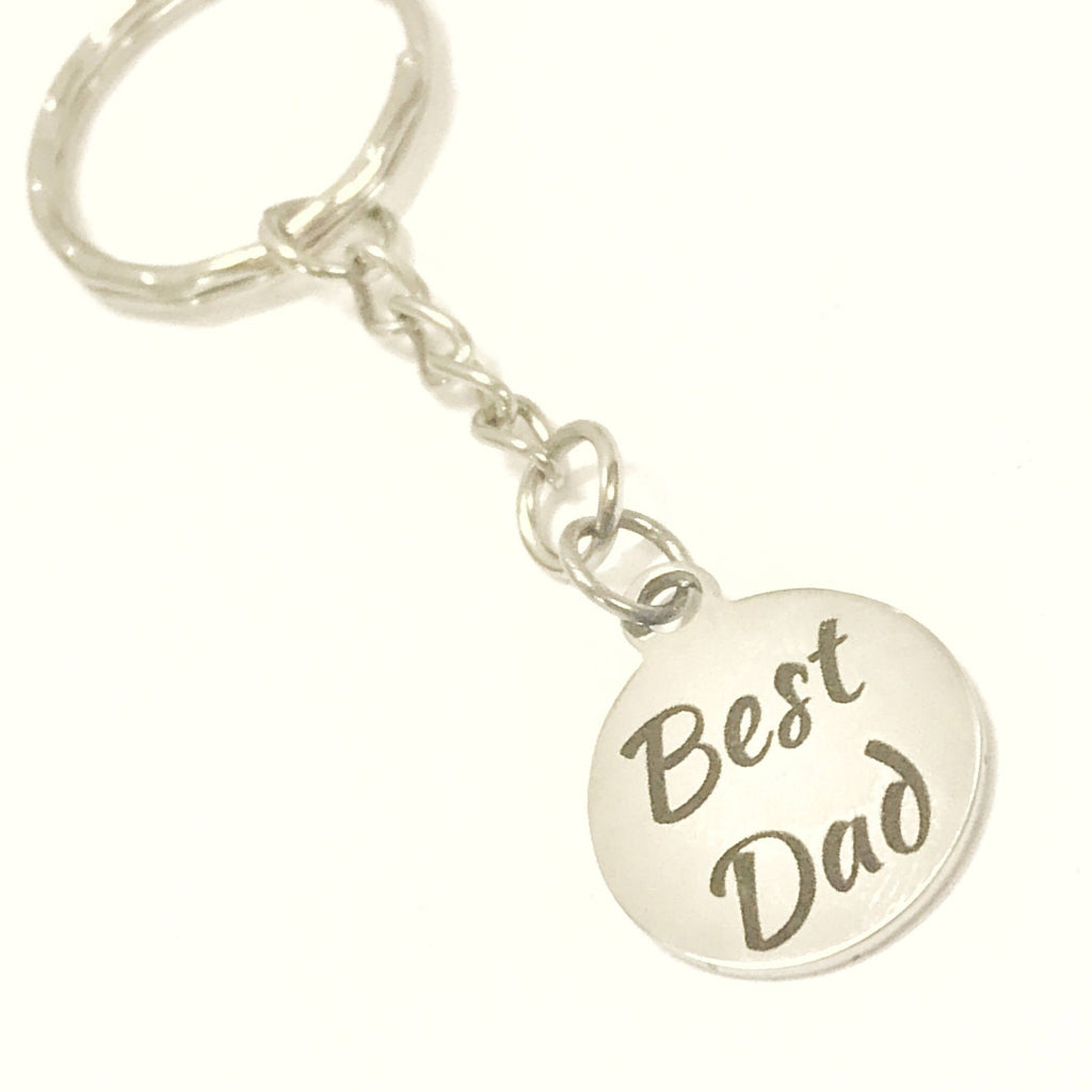 Best Dad Keychain