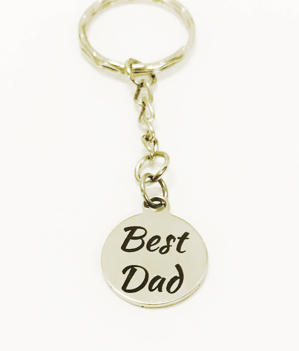 Best Dad Keychain