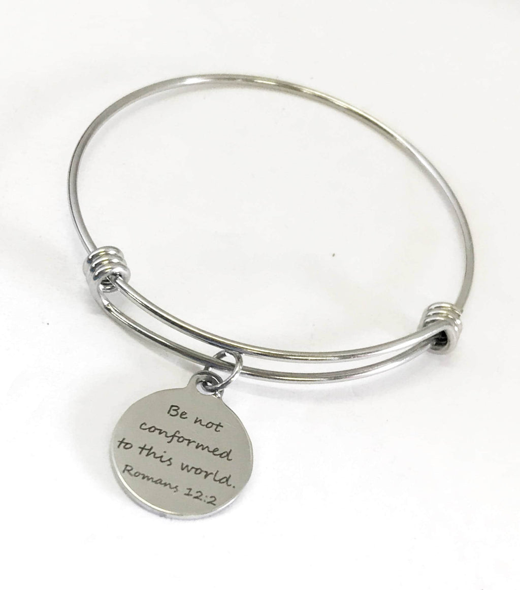 Be Not Conformed Romans 12:2 Bracelet