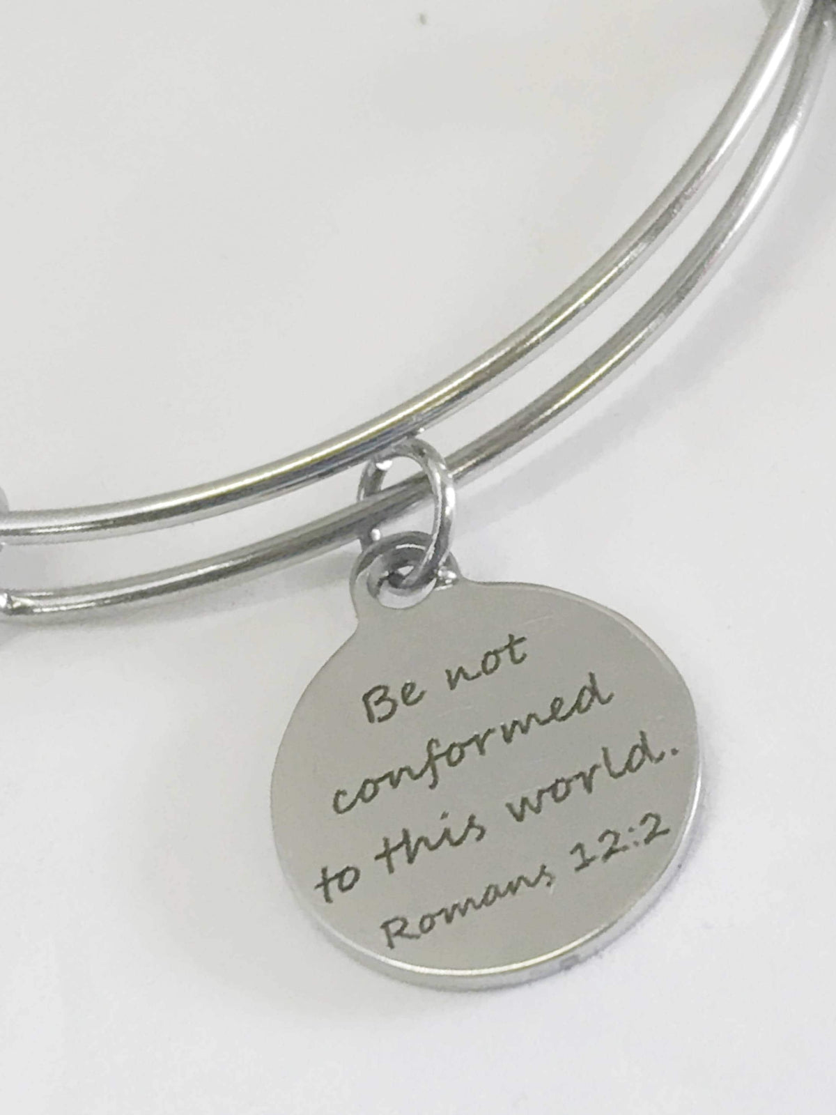 Be Not Conformed Romans 12:2 Bracelet