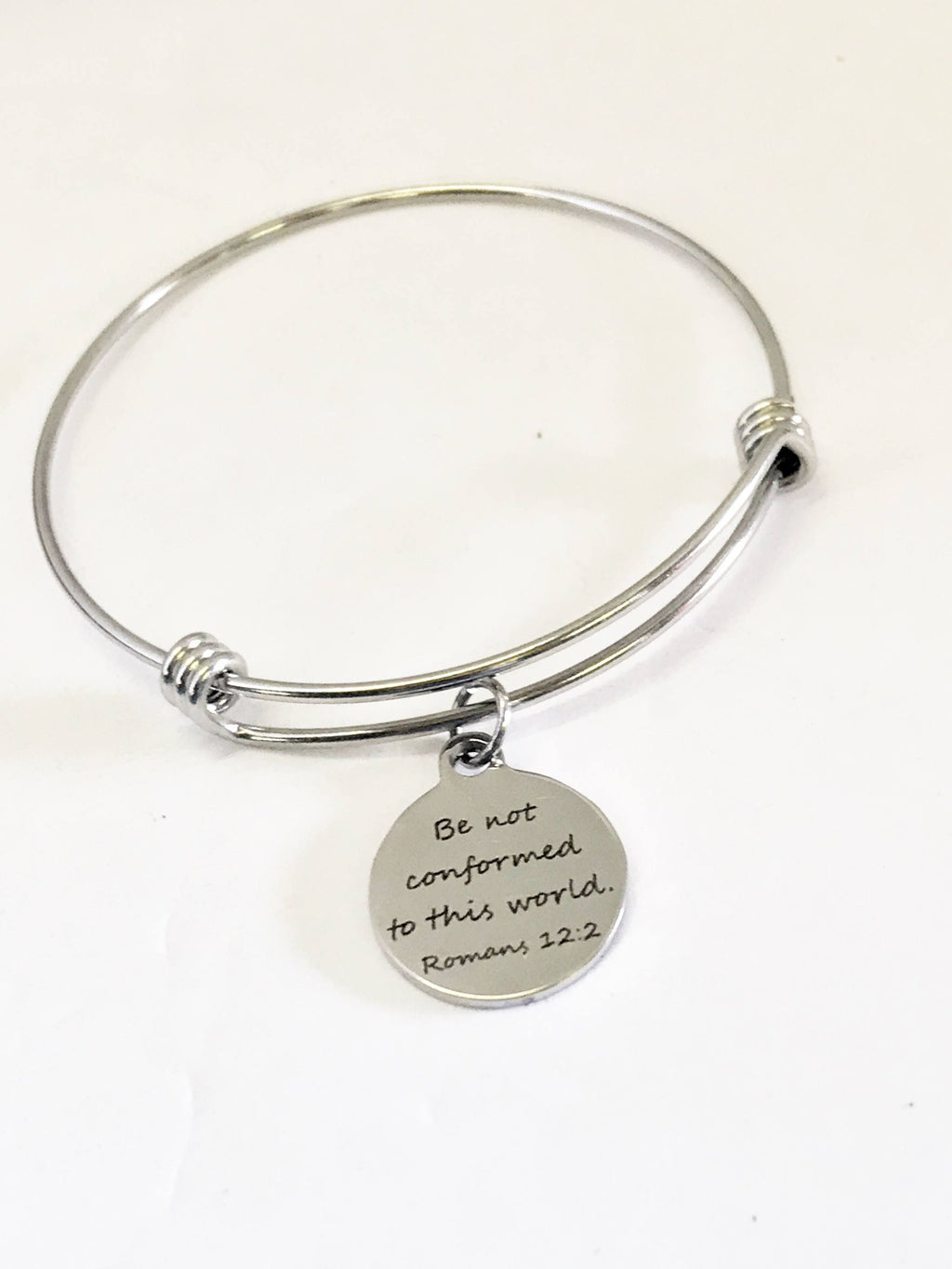 Be Not Conformed Romans 12:2 Bracelet