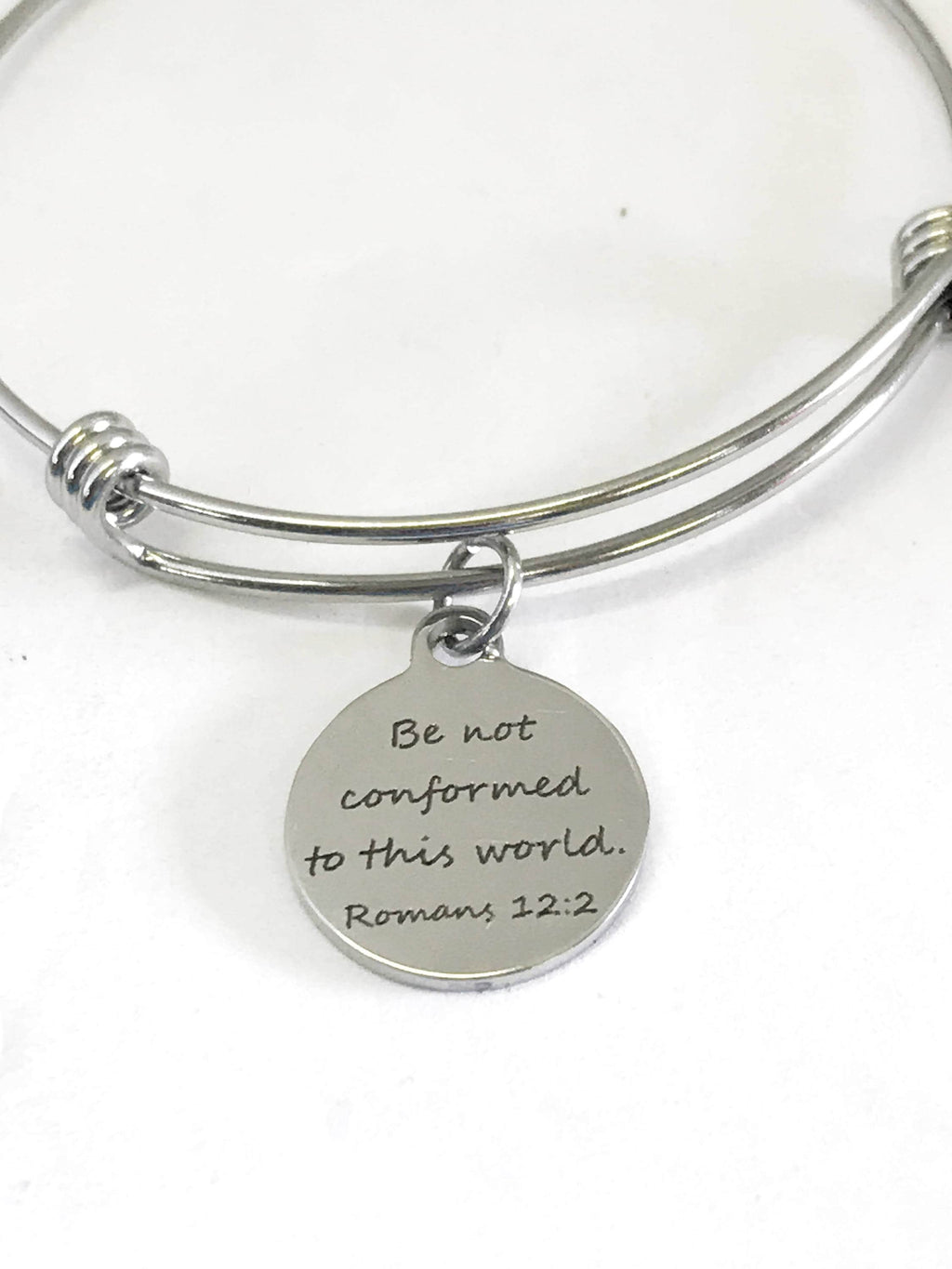 Be Not Conformed Romans 12:2 Bracelet