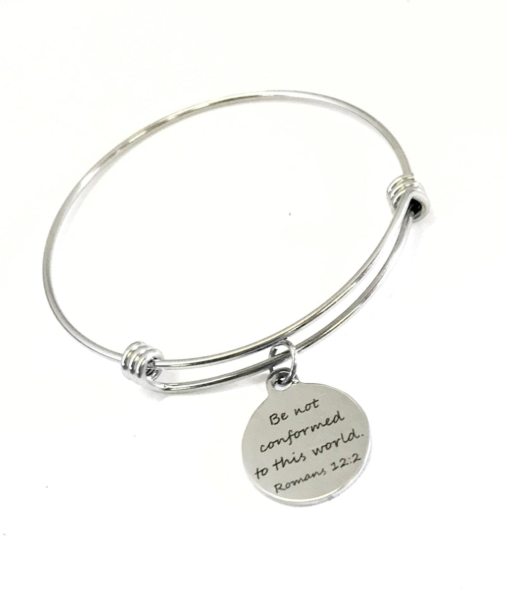 Be Not Conformed Romans 12:2 Bracelet