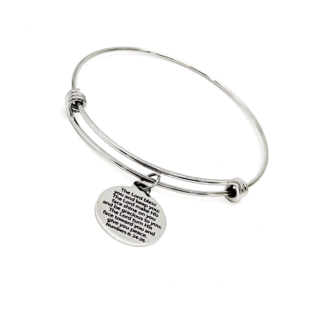 The Lord Bless You and Keep You Scripture Bracelet