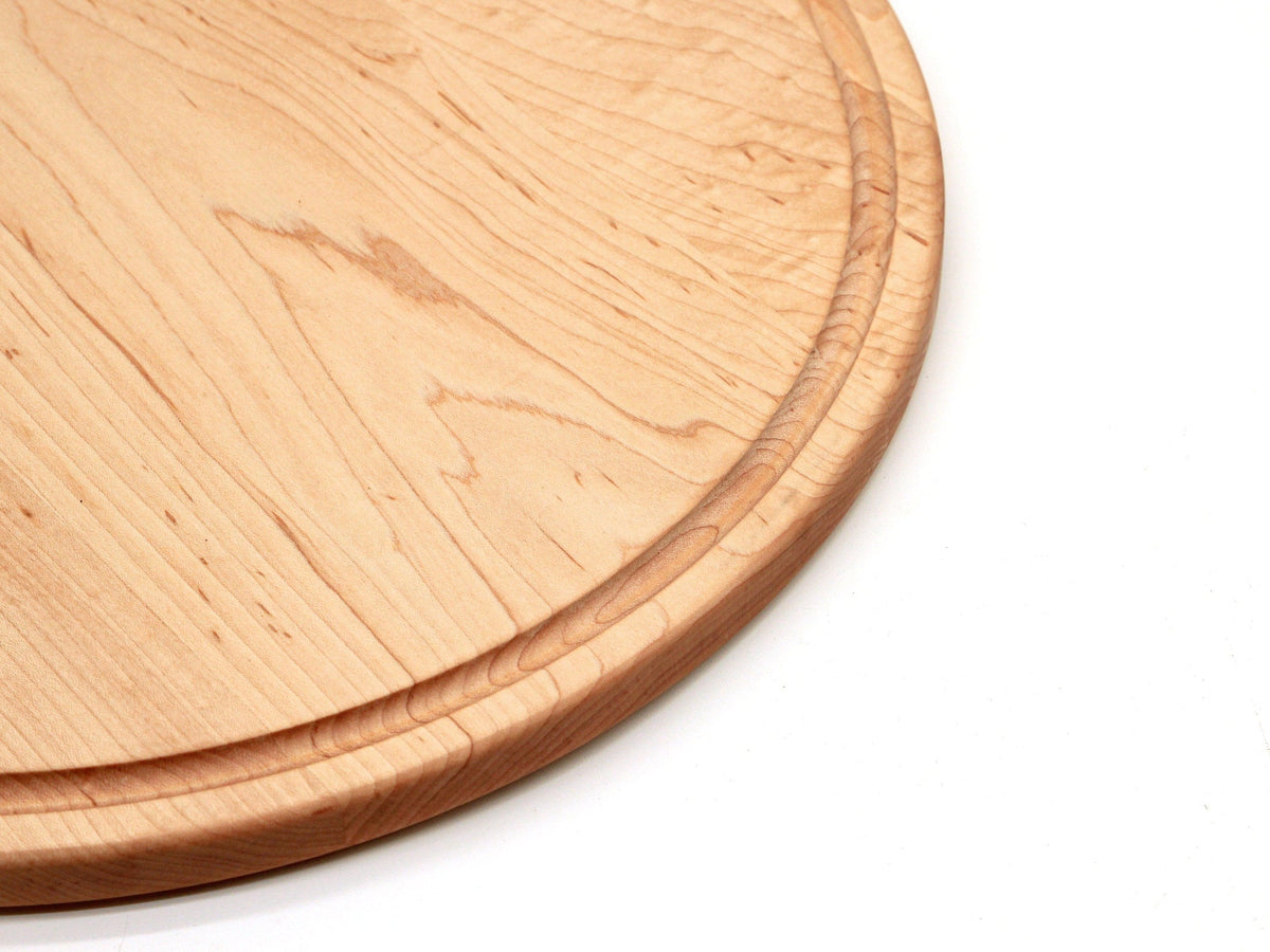 Black Walnut Round Cheese & Charcuterie Board, 18"