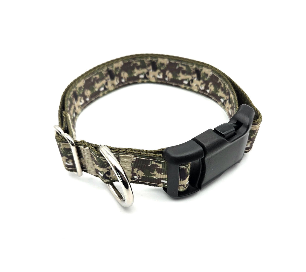 Hidden Dog Camo Hunting Dog Collar