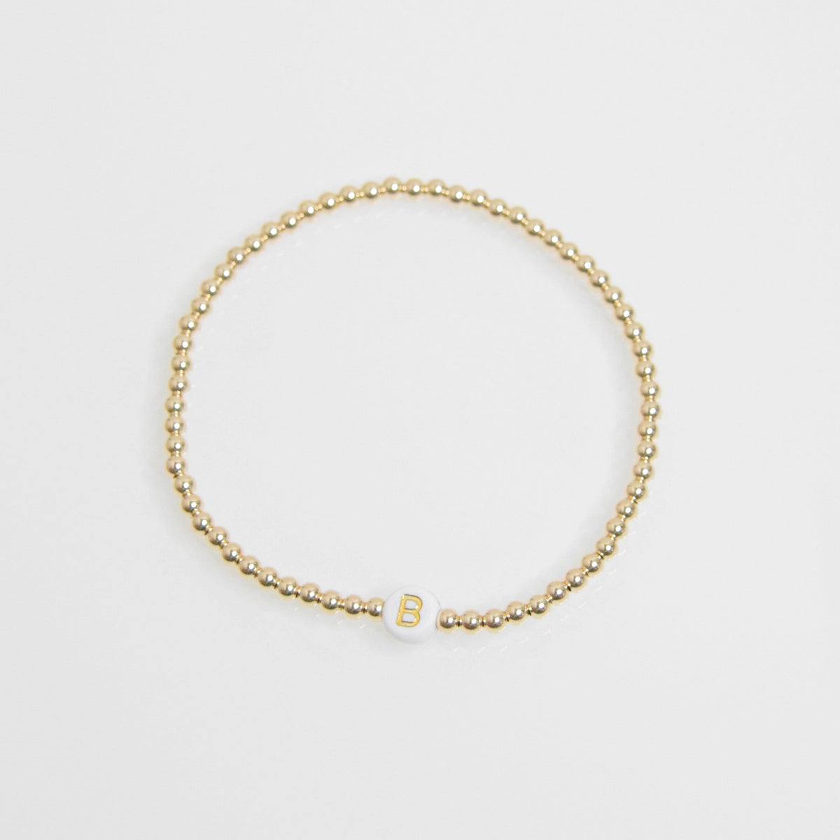 Gold Initial Bracelet