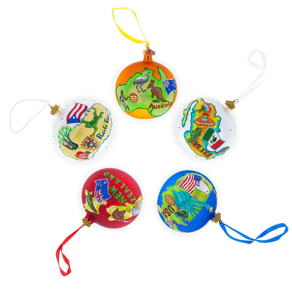 LSU Tiger Stadium, Baton Rouge, Louisiana Glass Ball Christmas Ornament 4 Inches