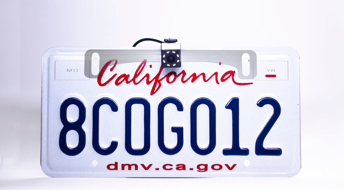 Master Tailgaters License Plate Backup Camera with Night Vision
