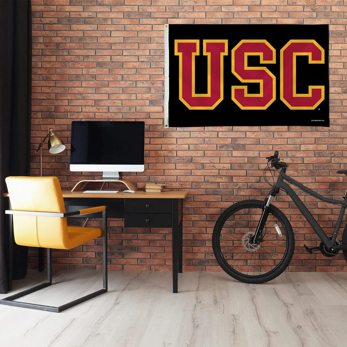 University of Southern California Trojans USC Premium 3x5 Feet Flag Banner Metal Grommets Outdoor Indoor