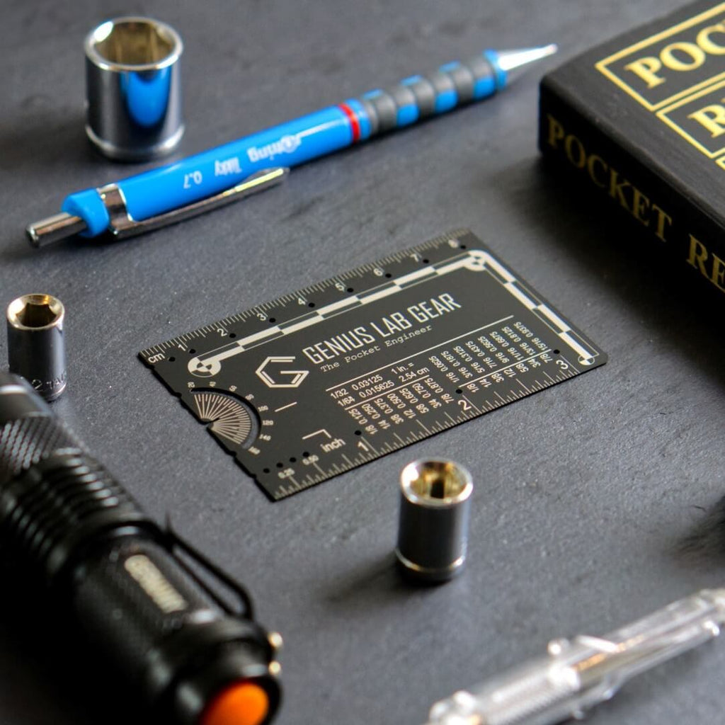 The Pocket Engineer - Wallet Ruler and Conversion Reference