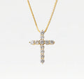 The Bella Pavé Cross Pendant