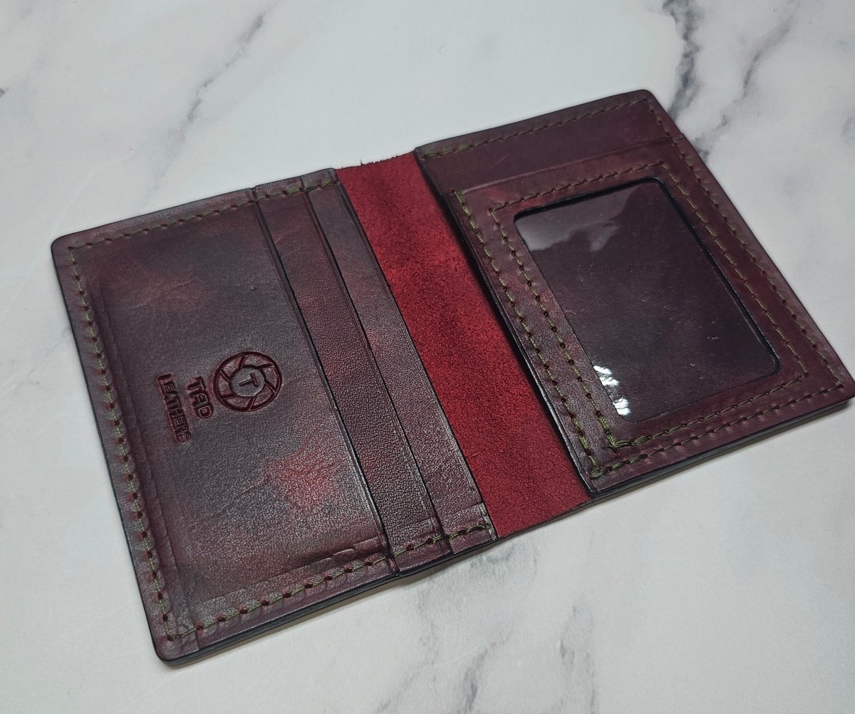 Bourbon Reserve Leather ID Card Wallet