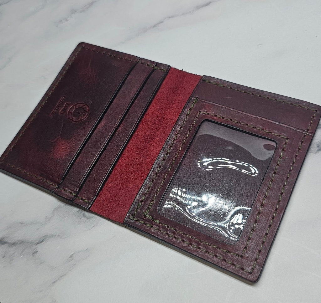 Bourbon Reserve Leather ID Card Wallet